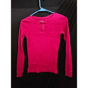 Long Sleeve pink old navy girls size 10 large #72